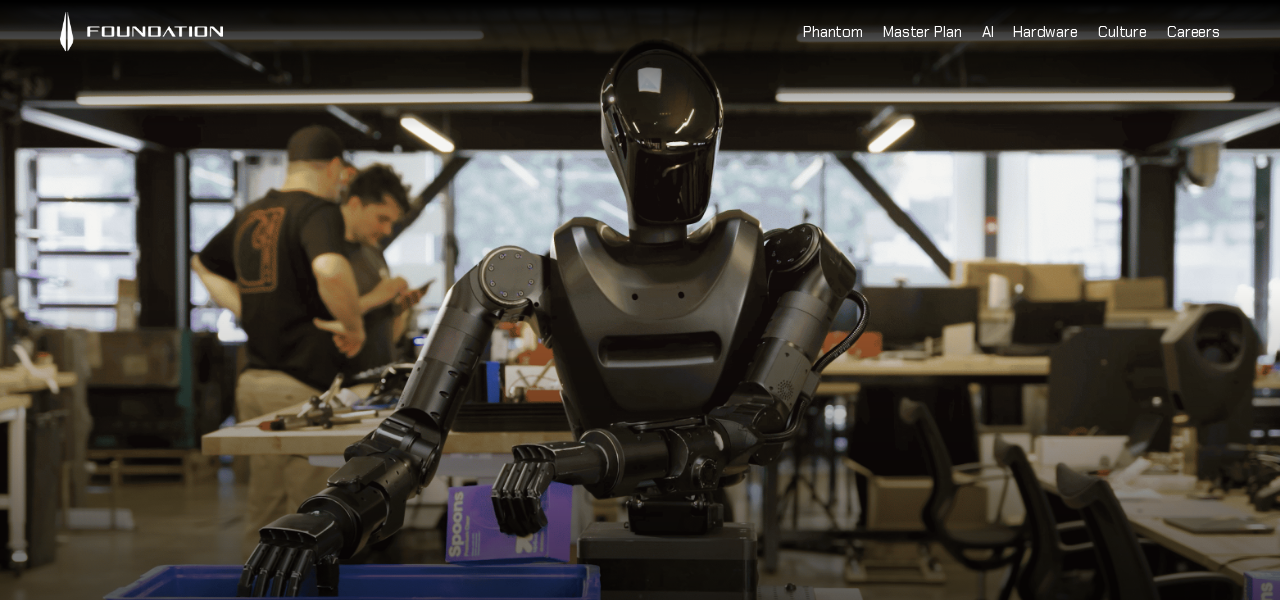 Foundation Phantom MK1 - Humanoid robot by Foundation