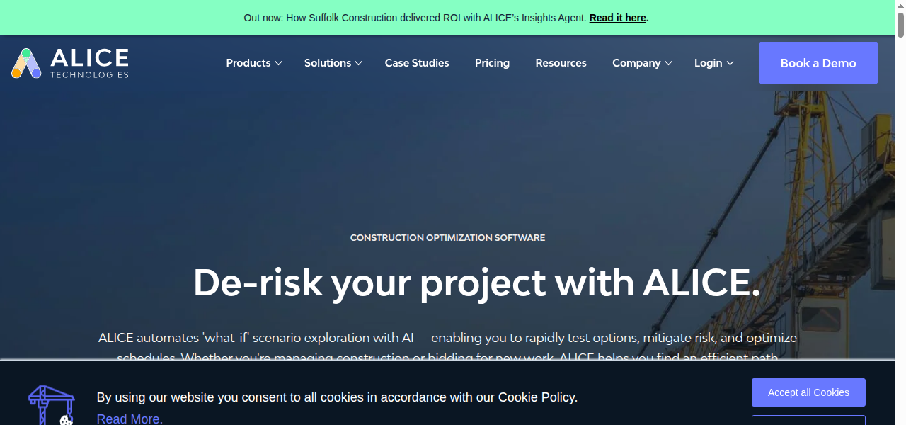 Snapshot of ALICE Technologies