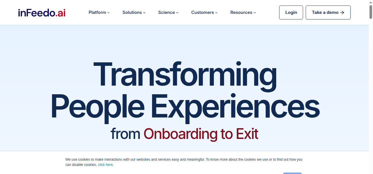 Snapshot of Amber by inFeedo