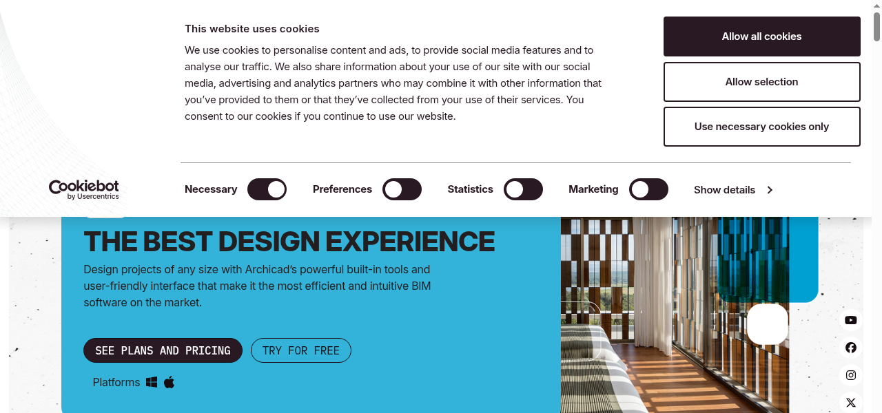 Snapshot of ARCHICAD with AI Tools