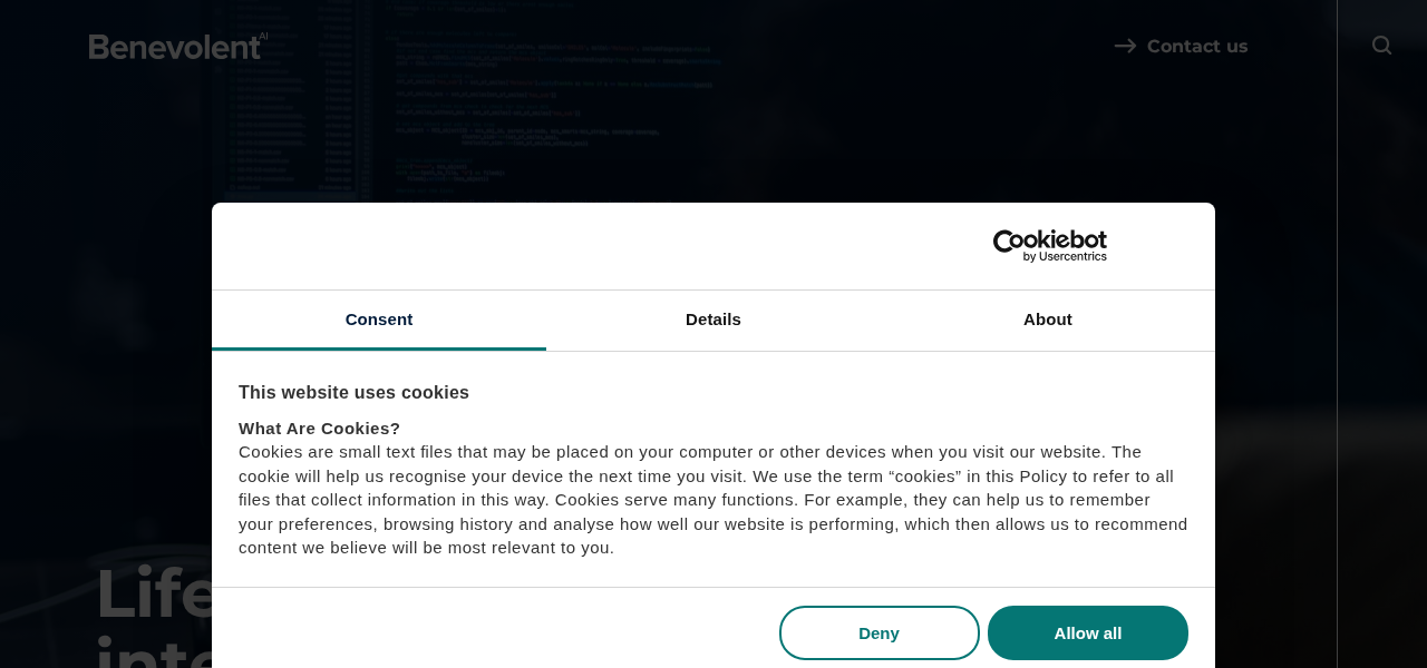 Snapshot of BenevolentAI