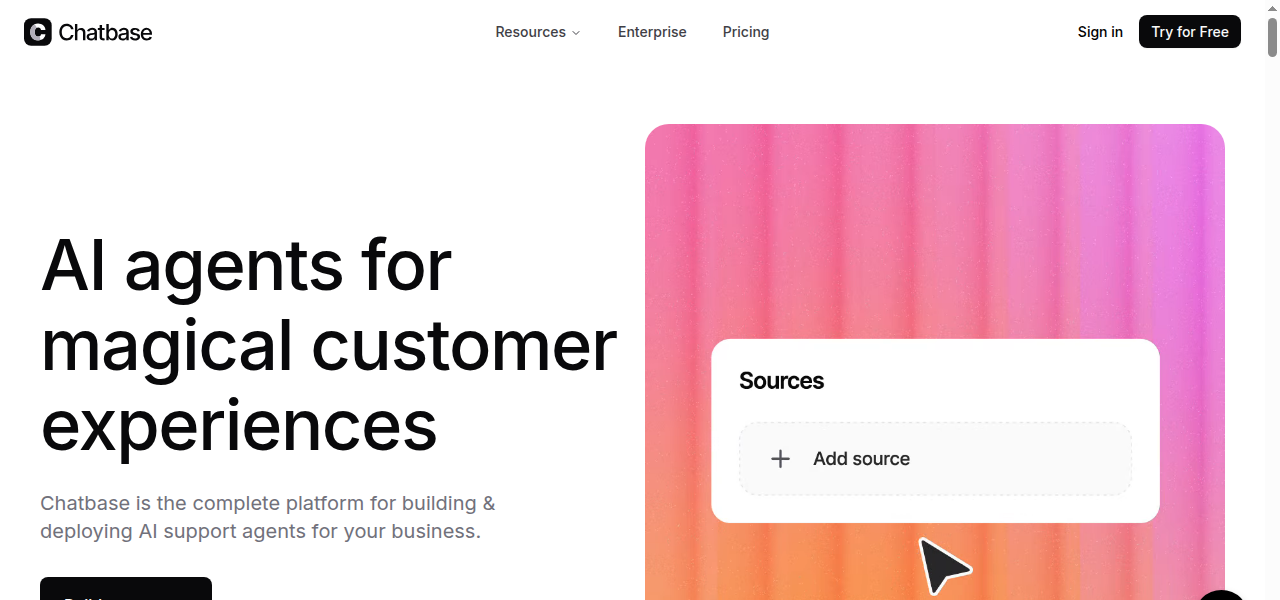 Snapshot of Chatbase