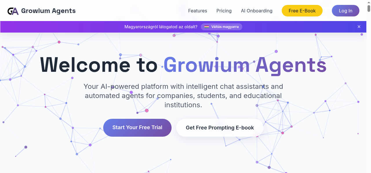 Snapshot of Growium Agents