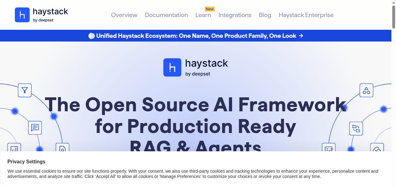 Snapshot of Haystack Agents