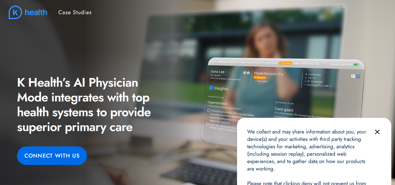 Snapshot of K Health