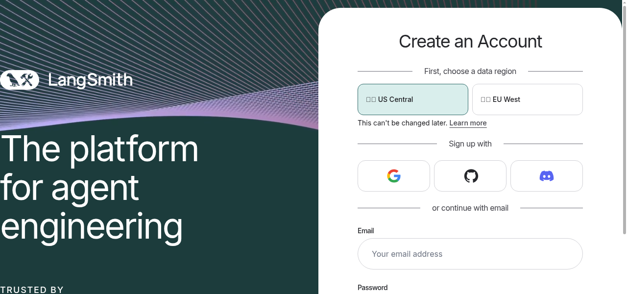 Snapshot of LangSmith