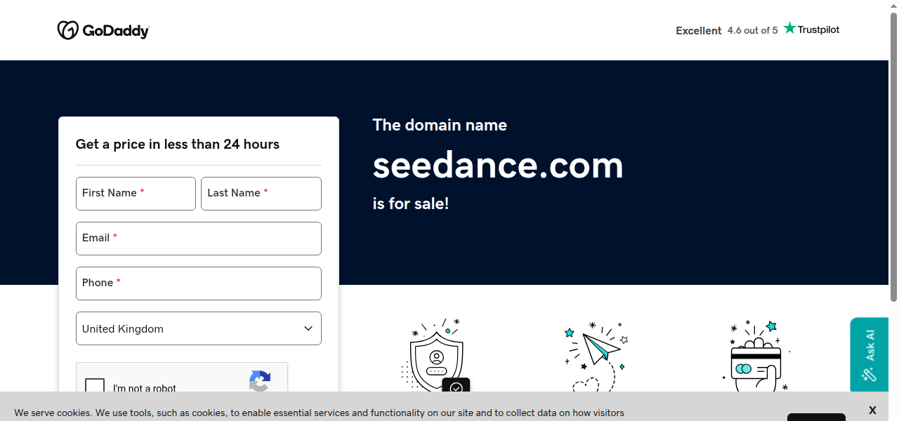 Snapshot of Seedance AI