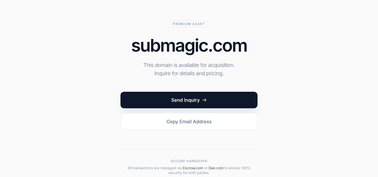 Snapshot of Submagic