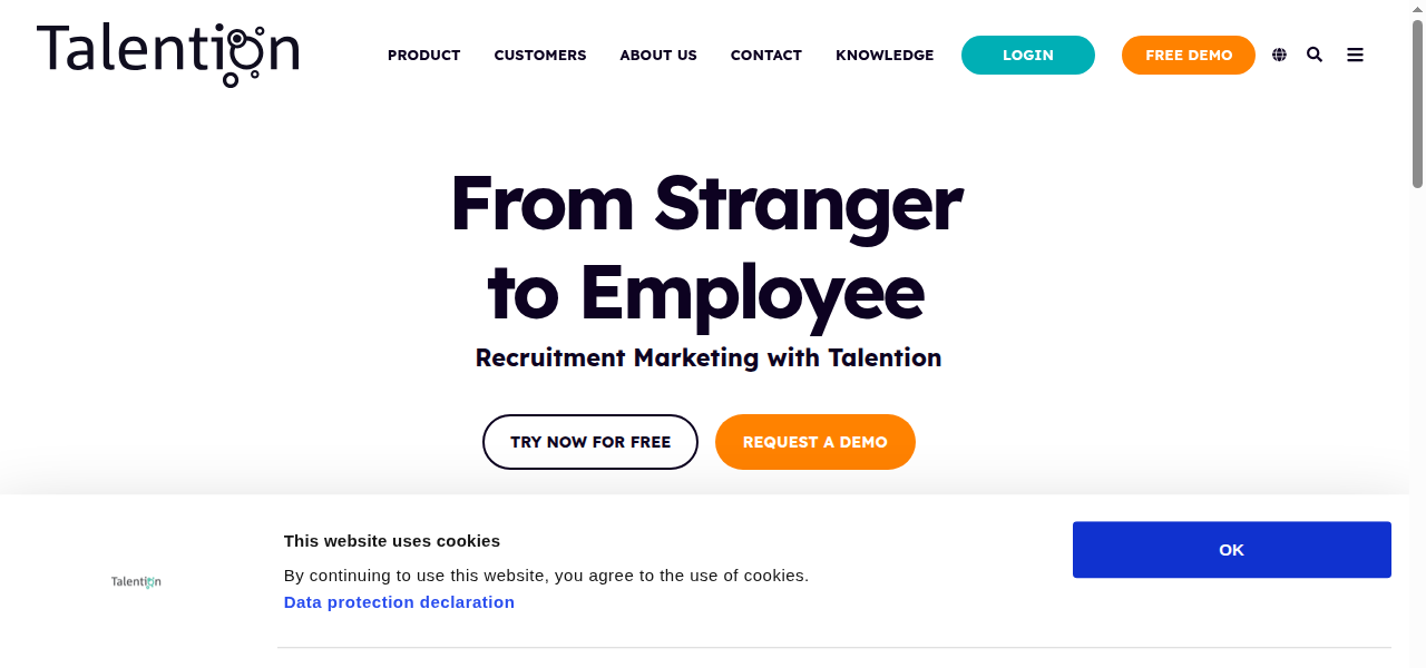 Snapshot of TalentNeuron